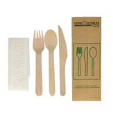 Compostable Wooden Cutlery Set